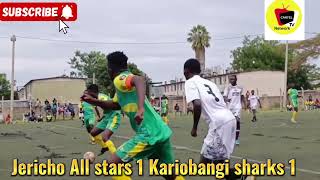 Jericho all stars 1Kariobangi sharks 1 Fkf div 2match at camp toyoyo grounds Jericho [upl. by Ynaffik759]