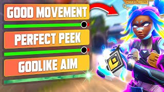 Your MOVEMENT is BAD for Peeking Angles in VALORANT Radiant Movement Guide [upl. by Yendys]