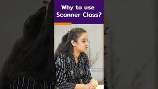 Java Interview Question  Why to use Scanner Class in Java shorts kiransir javaprogramming [upl. by Anelys846]