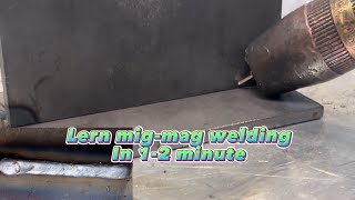 Lern migmag welding in 12 minute [upl. by Sand]