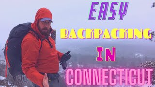 Easy backpacking overnight in CT [upl. by Onek27]