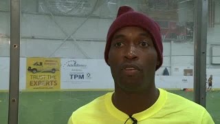 DaMarcus Beasley full interview 122816 in Fort Wayne [upl. by Arahsal136]