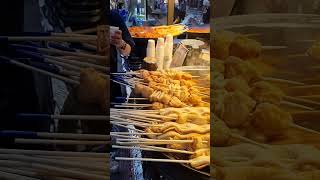 Myeongdong Streetfood streetfood korea yummy foodie fyp fypシ゚viral foryou delicious travel [upl. by Domonic]