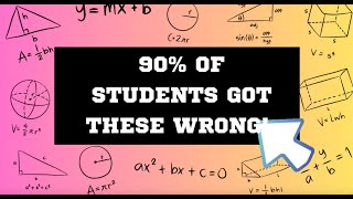 Less than 10 of GCSE students got these questions correct Can you Pt 1 [upl. by Teddy491]