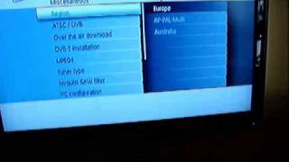 Philips LCD TV PFL Serie Service Menu [upl. by Arbua313]