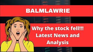 Balmer Lawrie amp Company Limited Latest News and Analysis  why it fell  Fundcode [upl. by Liew]