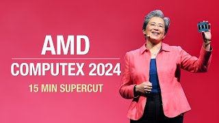 AMD Computex 2024 Keynote Highlights 15 Minutes Supercut [upl. by Kris]