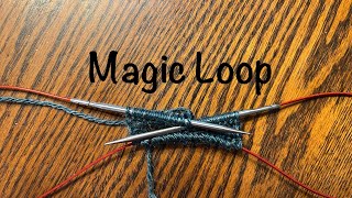 Knitting Using the Magic Loop Technique [upl. by Otrebliw]