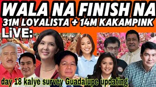 LIVE Loyalista 31M  14M kakampink Finish na ang laban Kalye Survey day 18 Guadalupe Market Area [upl. by Servais432]