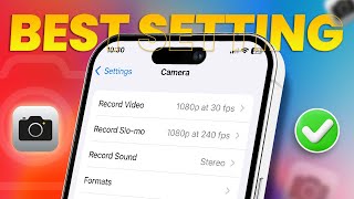 Best Camera Settings on iPhone for Stunning Photos amp Videos  Ultimate Guide [upl. by Robma]