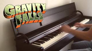 Gravity Falls  Main Theme  Finale Piano Cover [upl. by Reivax]