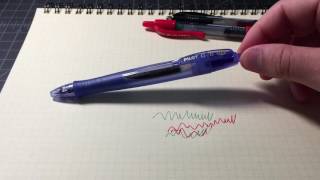 Pilot G2 vs G6 vs GKnock gel pen review [upl. by Lebar]