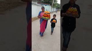 VIDUN REDDY WITH BATHUKAMMA FESTIVAL [upl. by Einomrah]