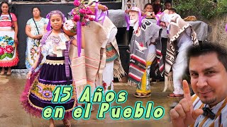 Quinceañera hace su Fiesta Muy Tradicional  Regresa a este Pueblo Mexicano donde Nació su Mamá [upl. by Anihsat]