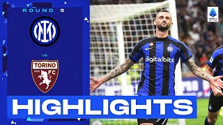 InterTorino 10  Brozovic clinches late win for Inter Goal amp Highlights  Serie A 202223 [upl. by Ripp]