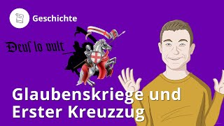 Glaubenskriege und Erster Kreuzzug – Geschichte  Duden Learnattack [upl. by Darius283]