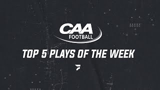 CAA Football Top 5 Plays Of The Week  Week 1 [upl. by Ffirahs]