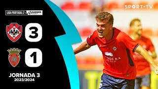 Resumo UD Oliveirense 31 FC Penafiel  Liga Portugal SABSEG  SPORT TV [upl. by Niras]