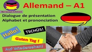 Allemand facile Guten Tag  Dialogue Niveau A1 [upl. by Waneta892]