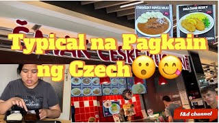 Typical na Pagkain ng Czech floe and diane channel [upl. by Gilbertine]