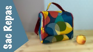 Tuto Couture Le Sac Repas Léonie [upl. by Beutner]