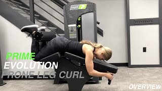 PRIME Evolution Prone Leg Curl  Overview [upl. by Warfold]