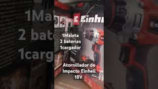 Atornillador de Impacto Einhell 18V 13mm herramientas tips tools einhell [upl. by Vikki]