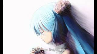 Hatsune Miku Dark  Epitaph of Seikilos English Subtitles [upl. by Etra]