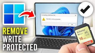 How To Remove Write Protection From SD Card  Full Guide [upl. by Nydroj687]