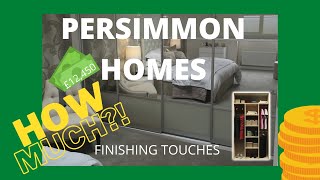 PERSIMMON HOMES  Finishing Touches [upl. by Williamsen]