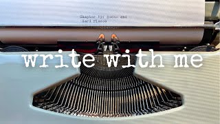 Write With Me  Chapter 19  Typewriter ASMR [upl. by Ahsya856]