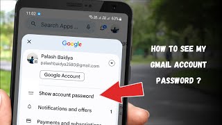 How to know your gmail account password if you forgot [upl. by Ainesell]