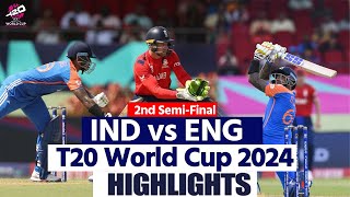 IND vs ENG T20 World Cup Semifinal Highlights India vs England Semifinal Highlights [upl. by Yeslaehc]