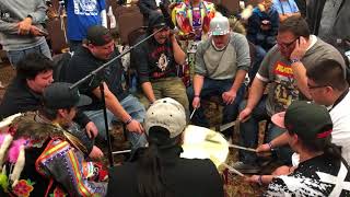 Shooting star powwow 2018— Smokey Hill singers [upl. by Seedman]