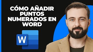 Cómo Agregar Puntos De Numeración En Microsoft Word  Guía Paso A Paso  Tutorial De Microsoft Word [upl. by Kessel]