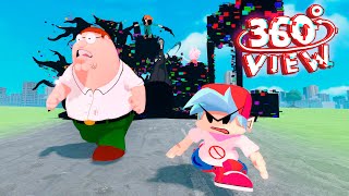 Family Guy FNF 360° Death Lives song Animation [upl. by Lihkin654]