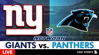 Giants vs Panthers Live Stream Scoreboard PlayByPlay Highlights amp Stats  NFL Network [upl. by Ettezoj272]