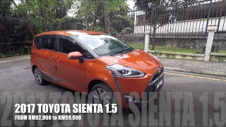 2017 Toyota Sienta Full In Depth Review Malaysia [upl. by Atiniuq]