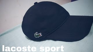 boné lacoste sport original 🐊🐊 [upl. by Lowney]