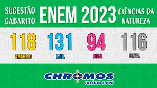 Gabarito ENEM 2023 CHROMOS  Prova Amarela Questão 118  Ciências da Natureza [upl. by Ennovad]