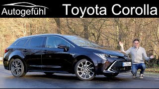 allnew Toyota Corolla FULL REVIEW Touring Sports Estate 20 Hybrid 2020  Autogefühl [upl. by Cymbre368]