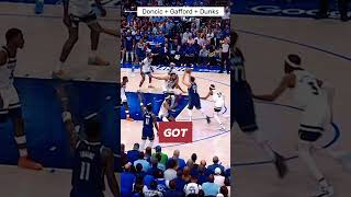 Luka Doncic amp Daniel Gafford Top Dunk Highlights  Best NBA Dunks Compilation nba lukadoncic [upl. by Stead]