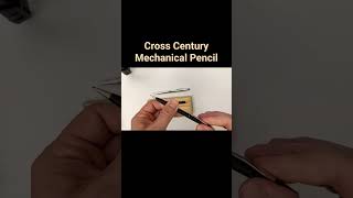 Cross Century Mechanical Pencil mechanicalpencil themeasuredpencil [upl. by Vashtia]