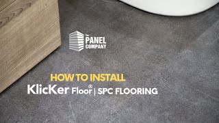 How to Install Klicker Floor  The Panel Company [upl. by Aerdnat]