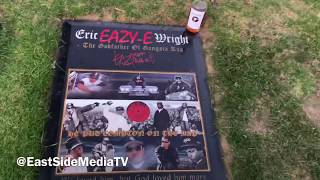 EazyE Grave Site  Rose Hills Memorial Park Whittier California [upl. by Phillida]