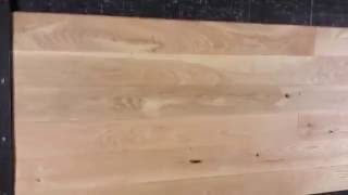 5quot x 34quot White Oak Character Grade Unfinished Hardwood Flooring [upl. by Bullard]