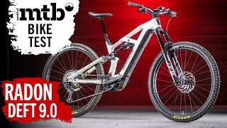 Biketest Radon Deft 90 I Eduro E MTB I Bosch Performance CX Smart System I 750wh I Mountainbike [upl. by Lemar487]