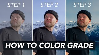 How To Color Grade  Fast Easy amp Cinematic [upl. by Okomot778]