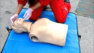 Adult  CPR Demonstration  httpwwwnationalcprfoundationcom [upl. by Erehpotsirhc]