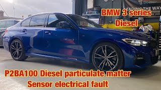 BMW 2BA100 particulate matter sensor electrical fault Diagnose Dan tsb’s did it again [upl. by Kreitman115]